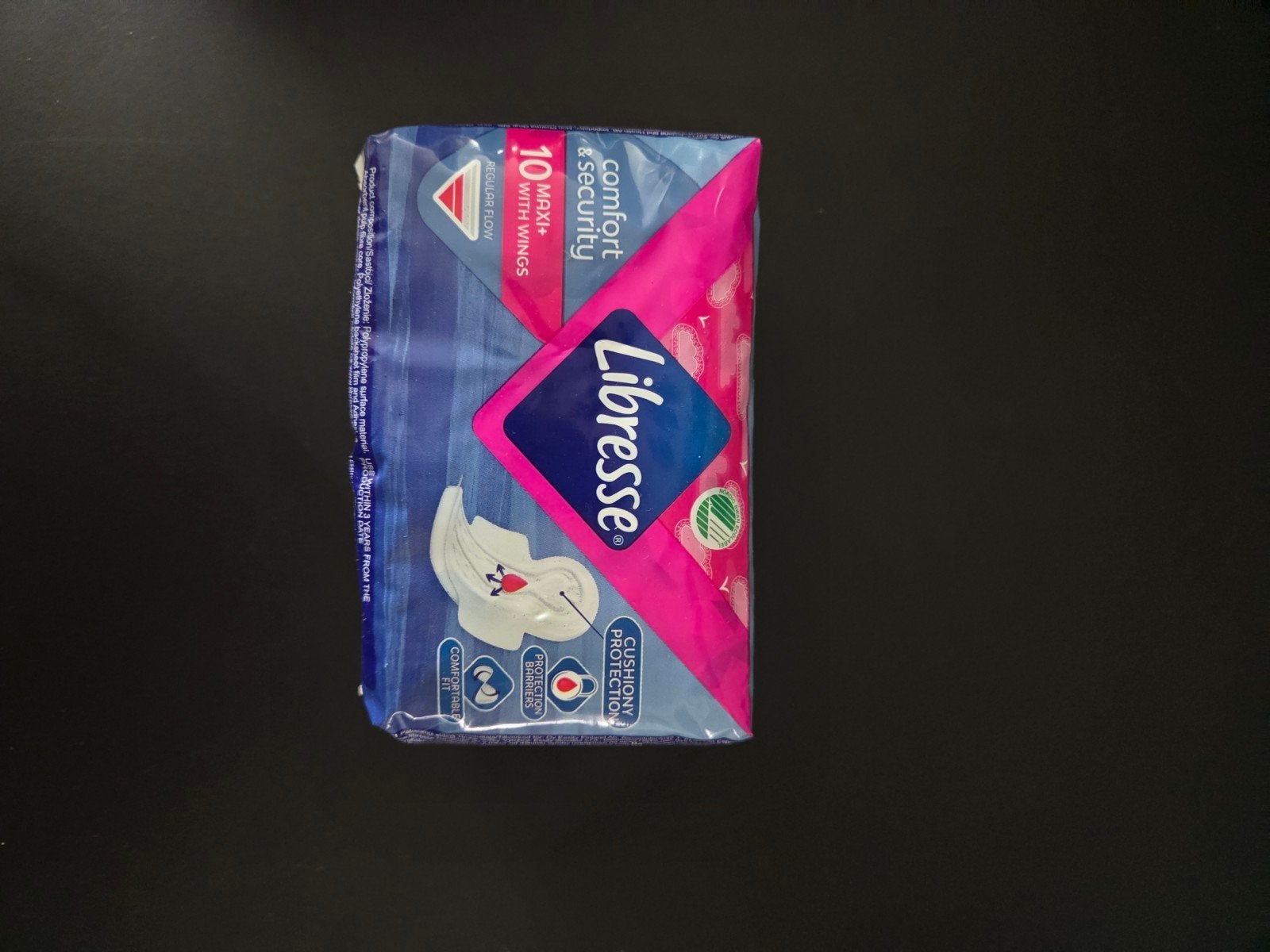 Nieuw Libresse Maandverband Maxi+ met vleugels (10 stuks), Ophalen of Verzenden, Nieuw