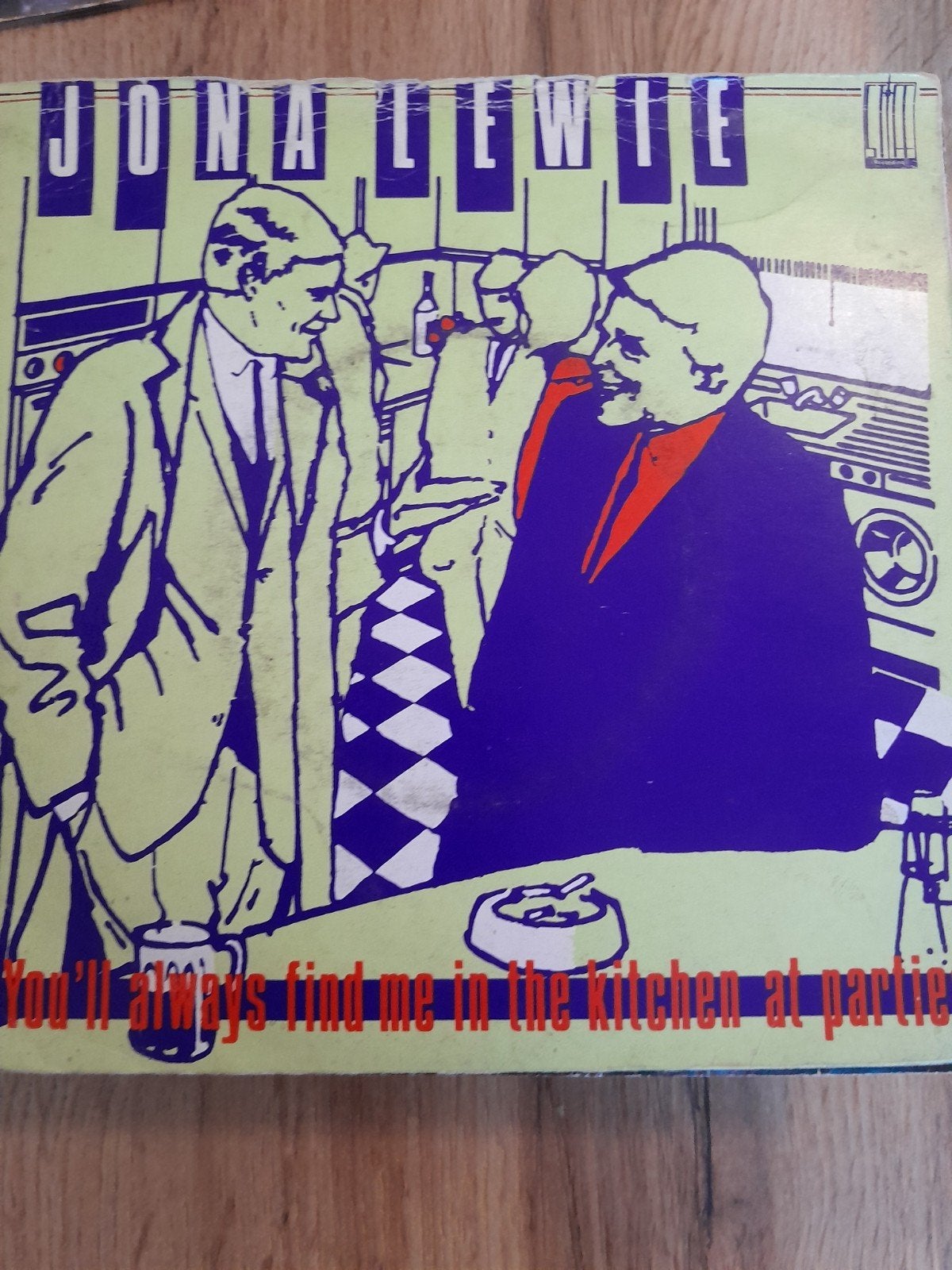 Jona lewie 7inch you, ll always find me in the kitchen at pa, Ophalen of Verzenden, Zo goed als nieuw, Pop
