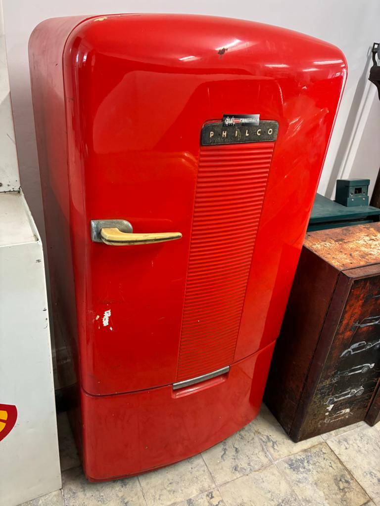 Vintage Philco Koelkast - Rood Retro Design, Ophalen, Gebruikt