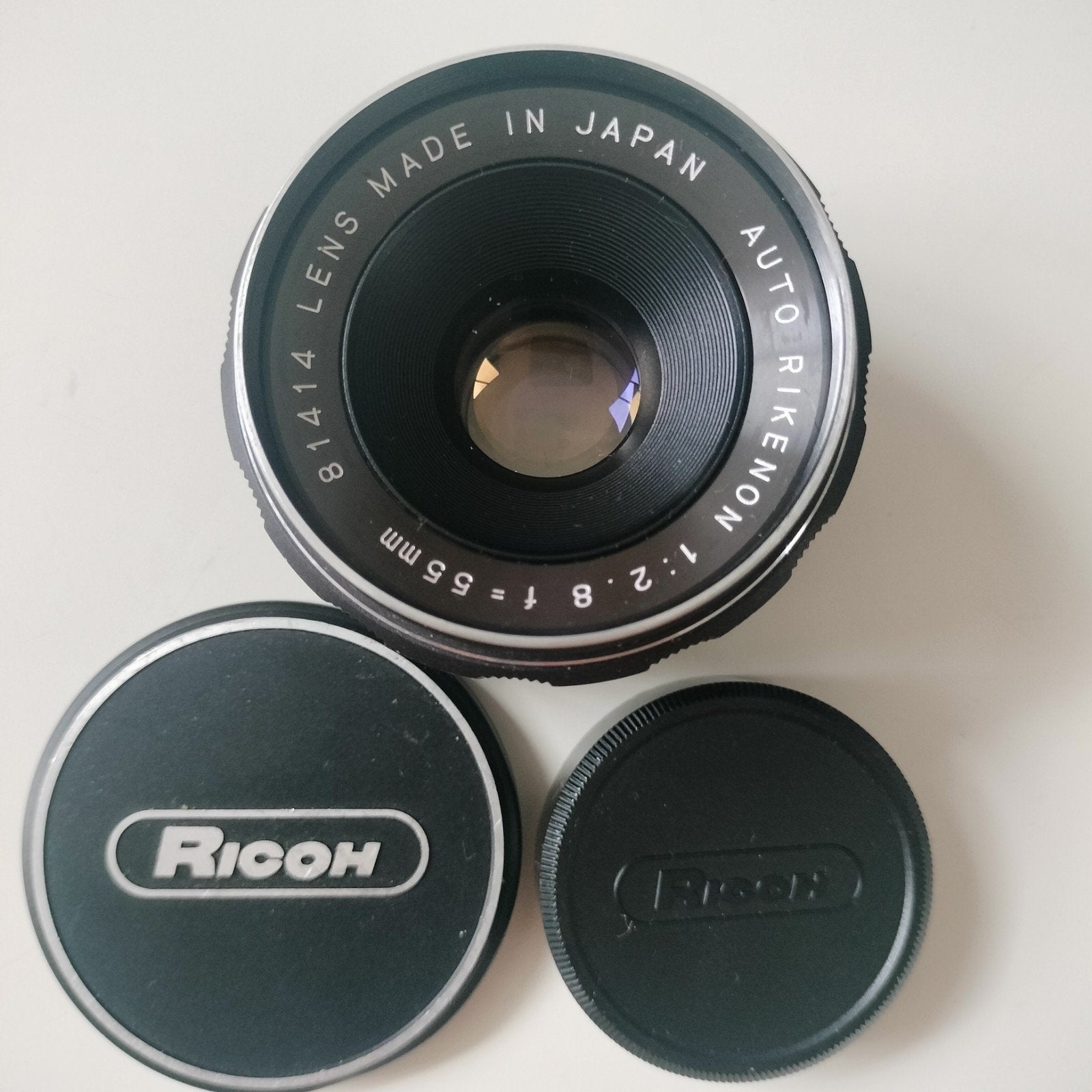 Auto Rikenon 55mm 2.8 M42, Audio, Tv en Foto, Fotografie | Lenzen en Objectieven, Ophalen of Verzenden, Zo goed als nieuw, Standaardlens