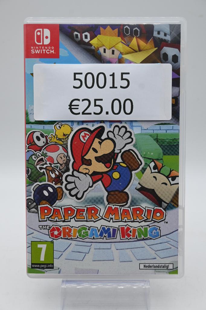 NINTENDO SWITCH PAPER MARIO THE ORIGAMI KING, Spelcomputers en Games, 1 speler, Ophalen of Verzenden, Zo goed als nieuw, Vanaf 3 jaar