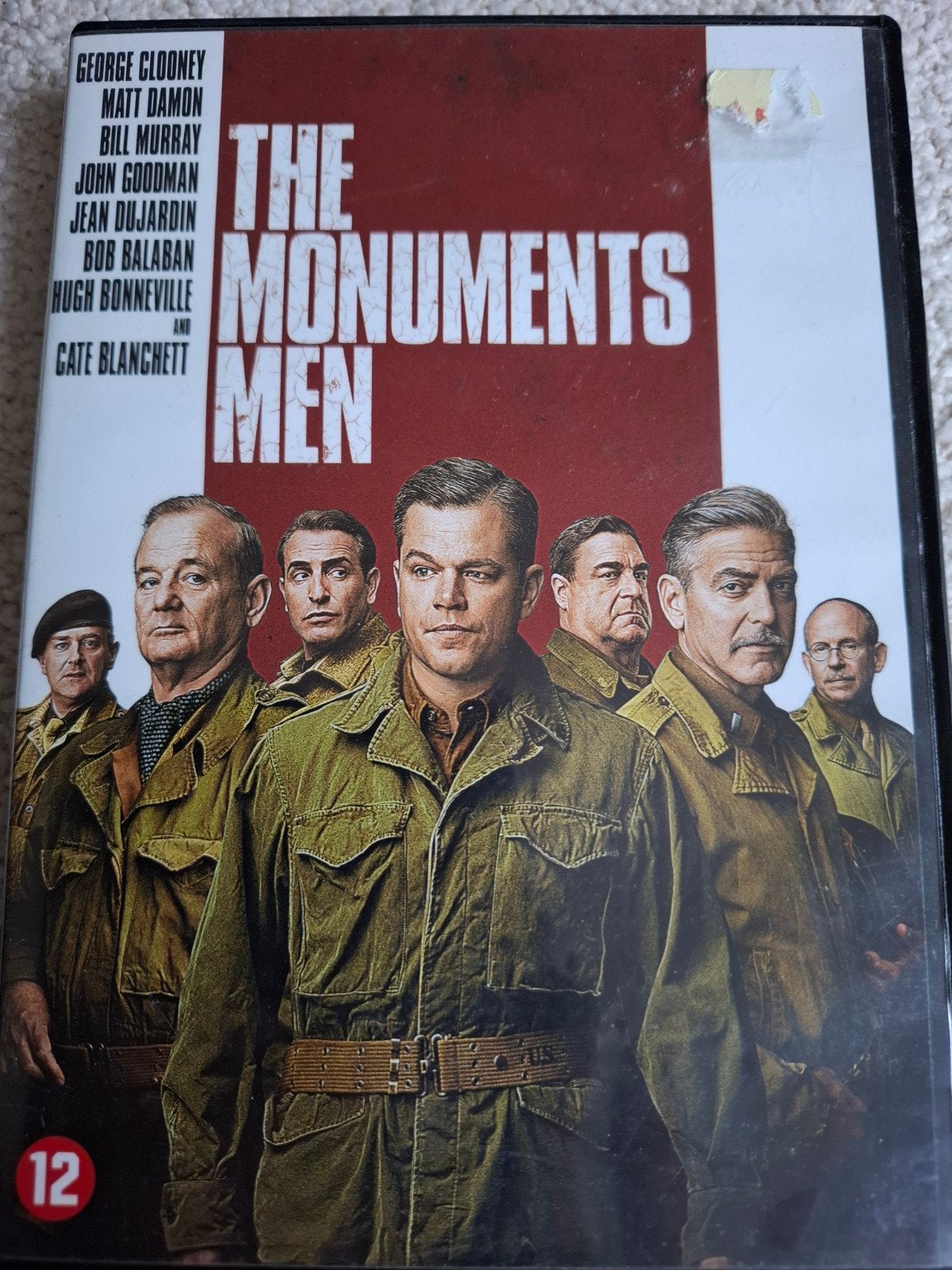 The monuments men, Alle leeftijden, Ophalen of Verzenden, Zo goed als nieuw
