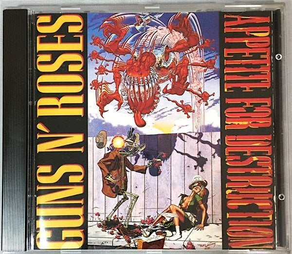 Guns N' Roses – Appetite For Destruction (Japan), Gebruikt, Verzenden, Inclusief boekje, Rock