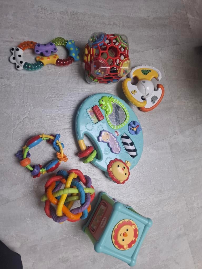Diverse babyspeelgoed set, Ophalen, Gebruikt, Overige typen, Met geluid