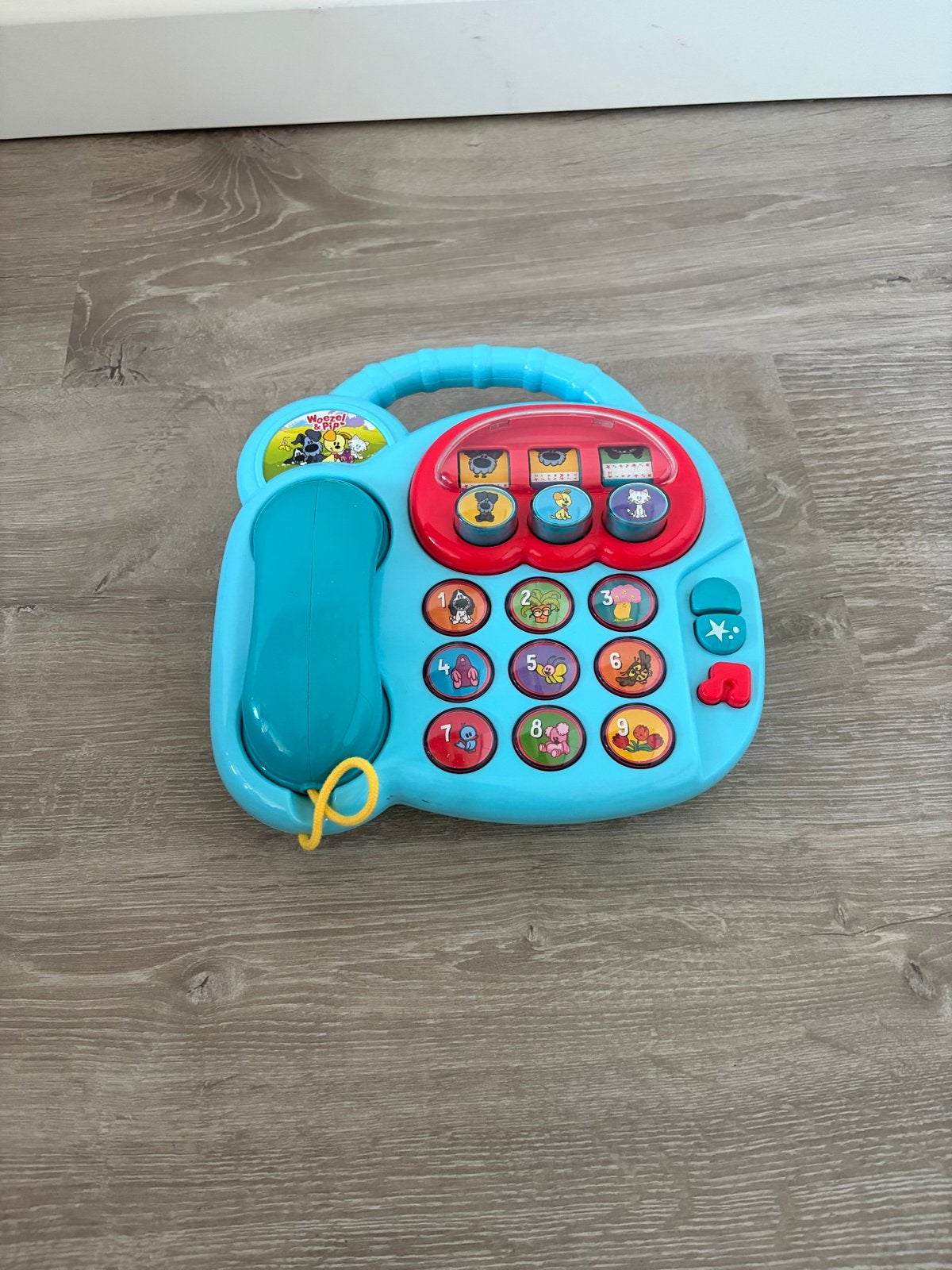 Woezel en Pip telefoon met geluid, Ophalen of Verzenden, Gebruikt, Overige typen, Met geluid