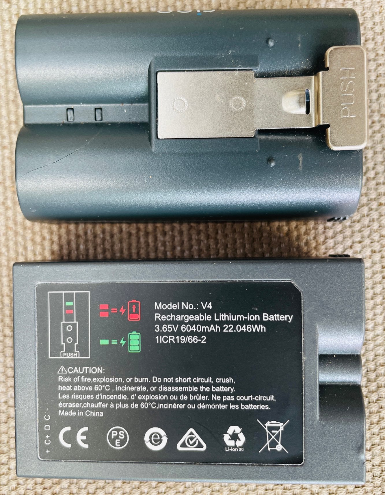 Ring V4 oplaadbare batterijen., Ophalen of Verzenden, Nieuw, Accu