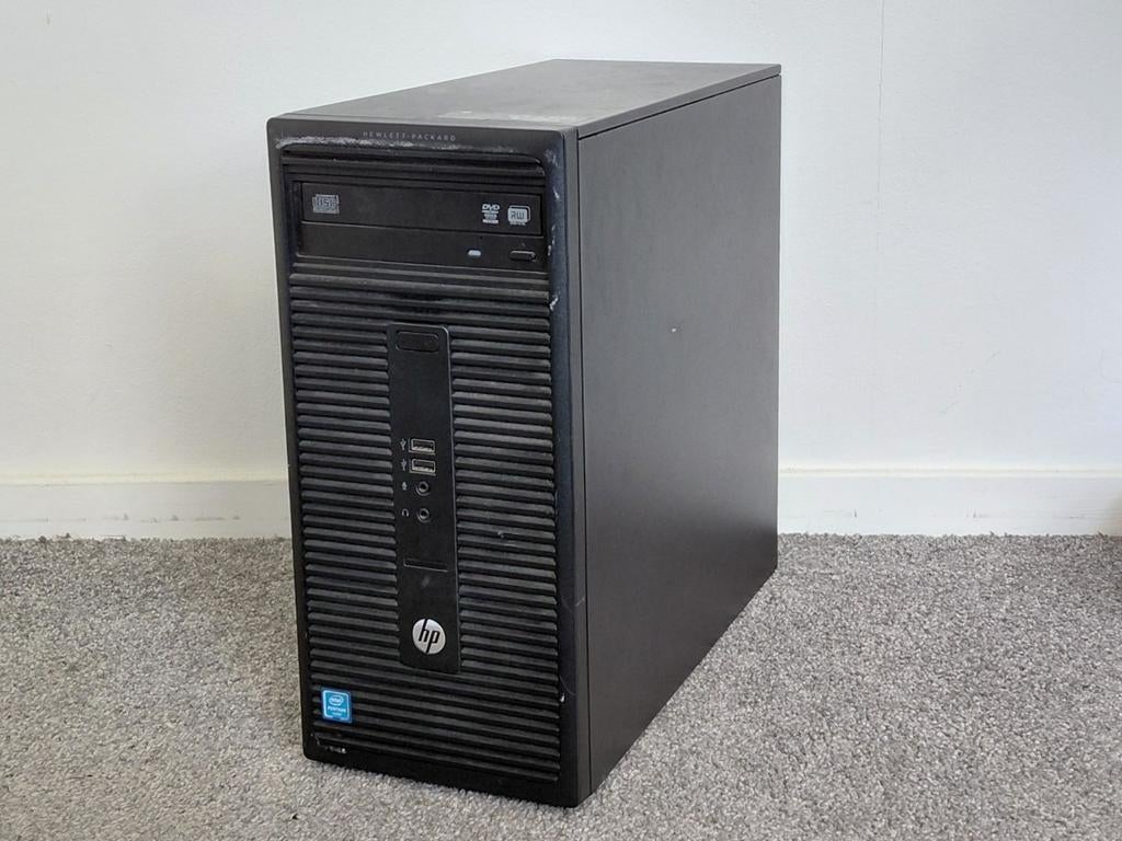 HP PC voor werk of thuis - 128GB SSD, Windows + Office, Ophalen, Hp, Gebruikt, SSD