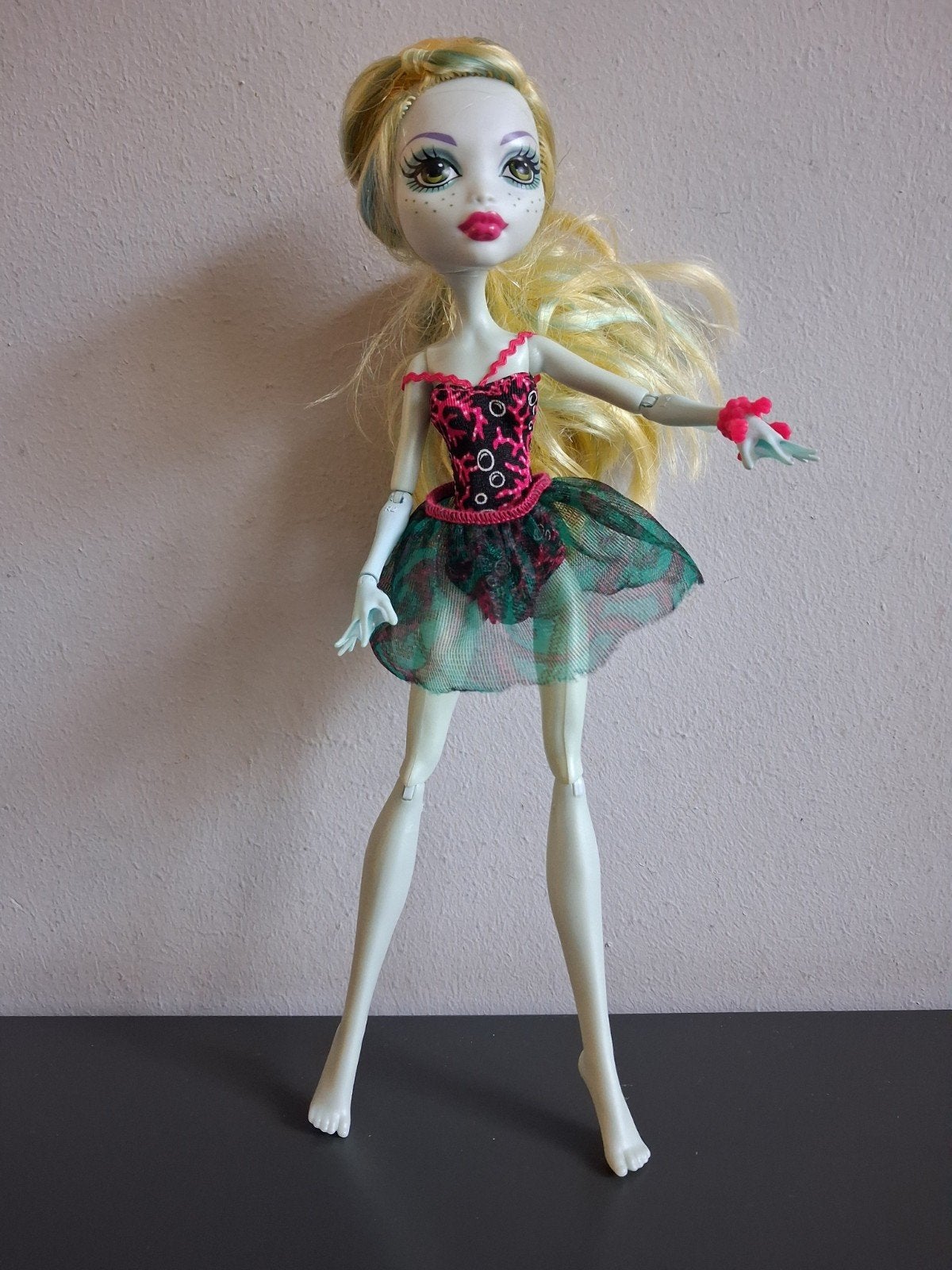 monster high lagoona blue pop, Ophalen of Verzenden, Zo goed als nieuw, Pop