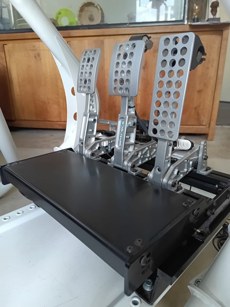 Simtrecs ProPedal GT + SIM3D haptische feedback SimPedalen, Computers en Software, Joysticks, Ophalen of Verzenden