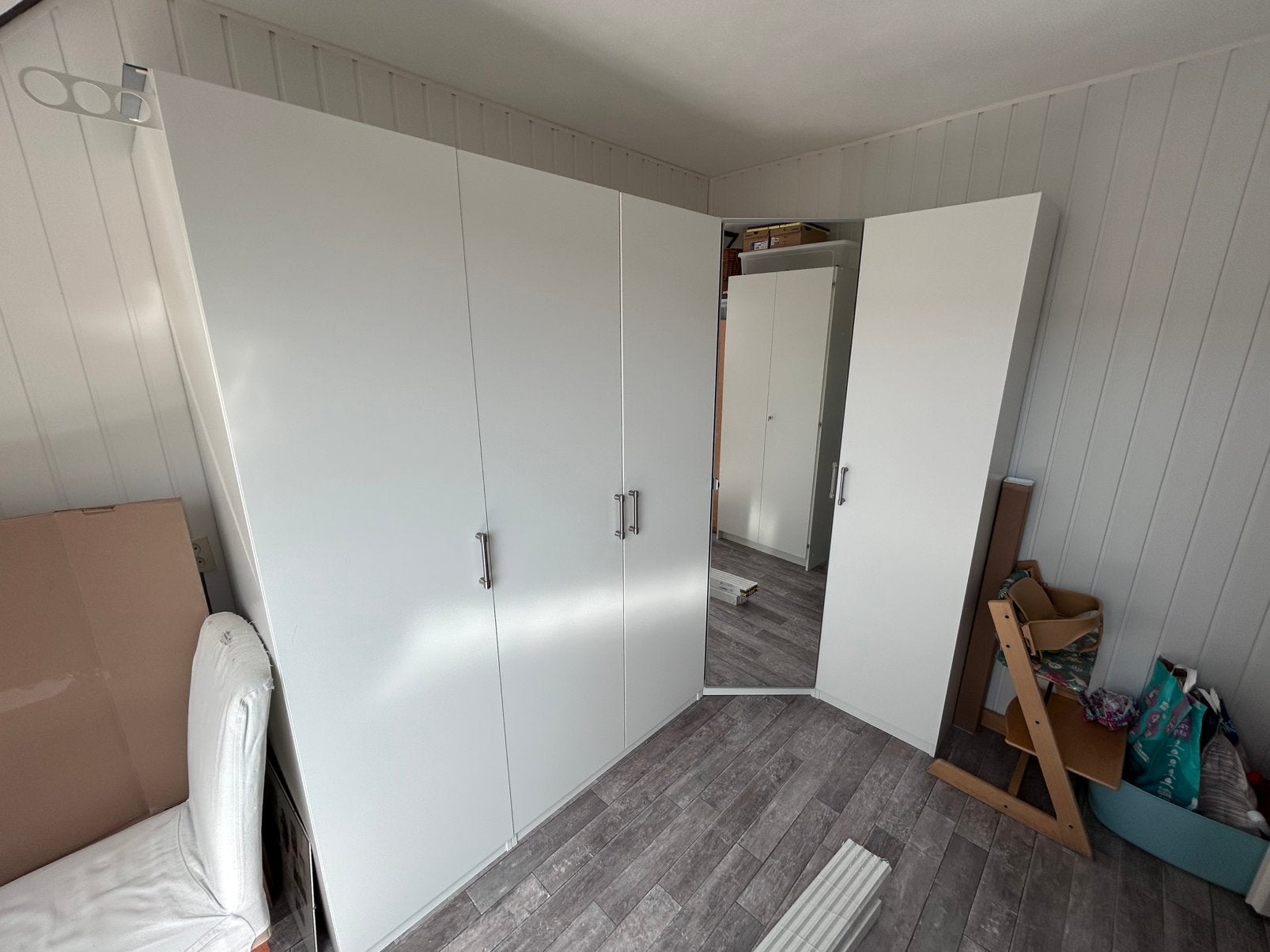 PAX IKEA hoekkast (onderdelen mogen apart weg), Huis en Inrichting, Ophalen, Met deur(en), Gebruikt, 200 cm of meer