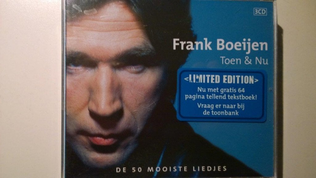 Frank Boeijen - Toen & Nu (De 50 Mooiste Liedjes), Ophalen of Verzenden, Zo goed als nieuw, Pop, Album