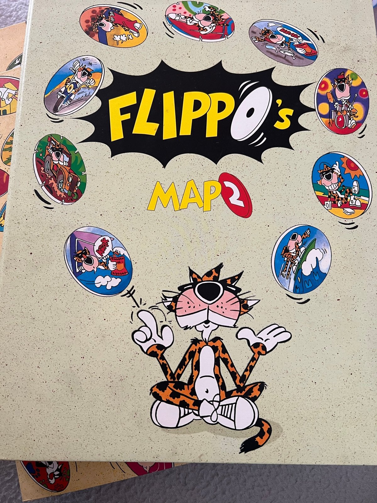 Flippo's verzamelmappen met Looney Tunes en Chester Cheetos, Verzamelen, Ophalen, Chester Cheetos, Verzameling, Met verzamelmap(pen)