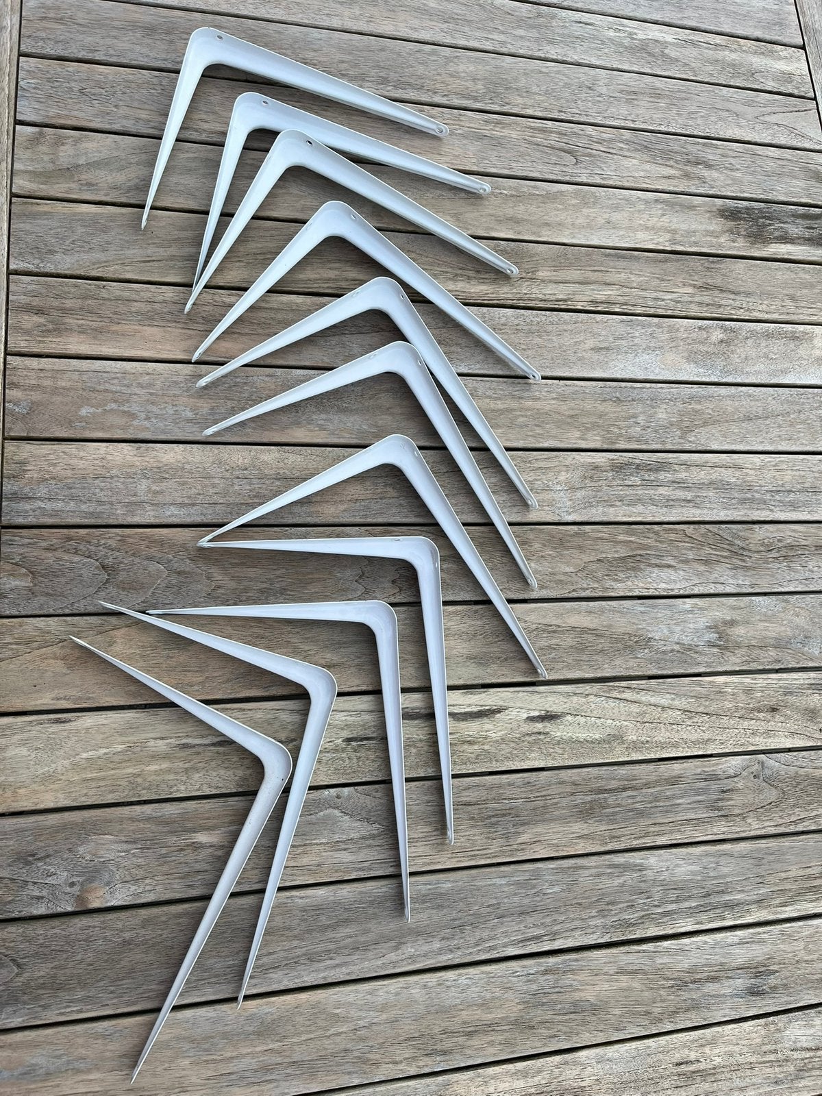Metalen plankdrager wit 20x25cm, Doe-het-zelf en Verbouw, Ophalen of Verzenden, Nieuw, Overige typen