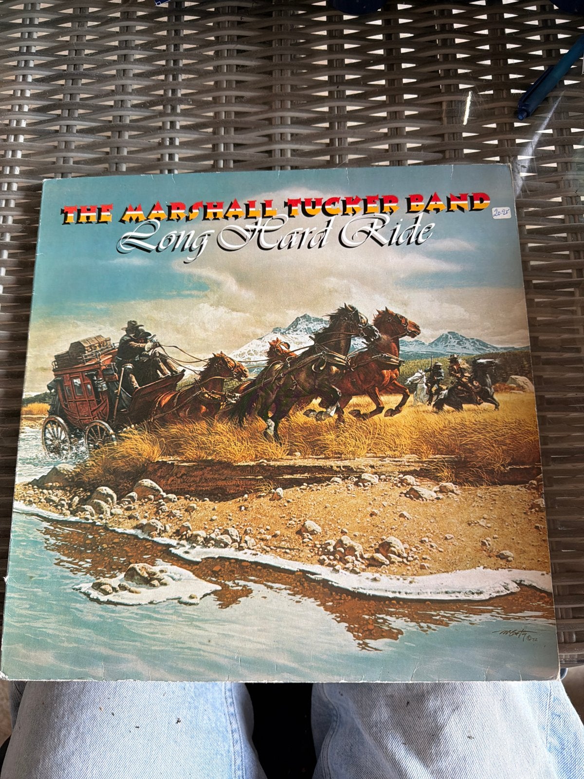 The Marshall Tucker Band - Long Hard Ride LP, LP, Gebruikt, Ophalen of Verzenden, Classic Rock