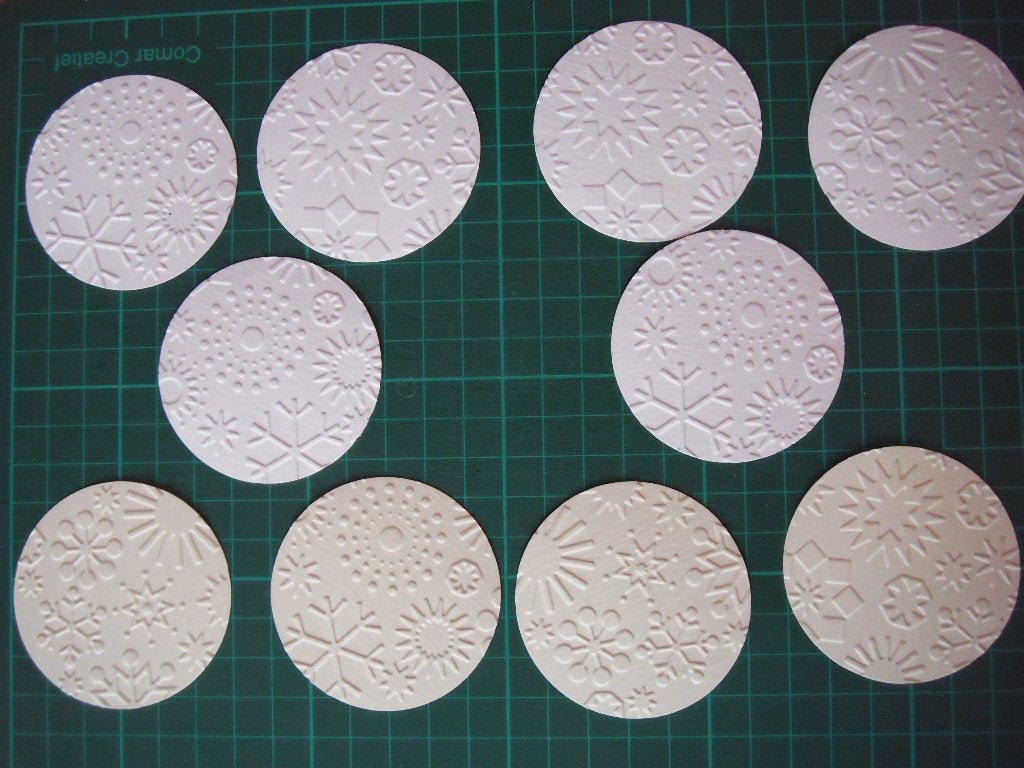 set van 10 stansjes rond Kerst, Ophalen of Verzenden, Nieuw, Kerst, Overige typen