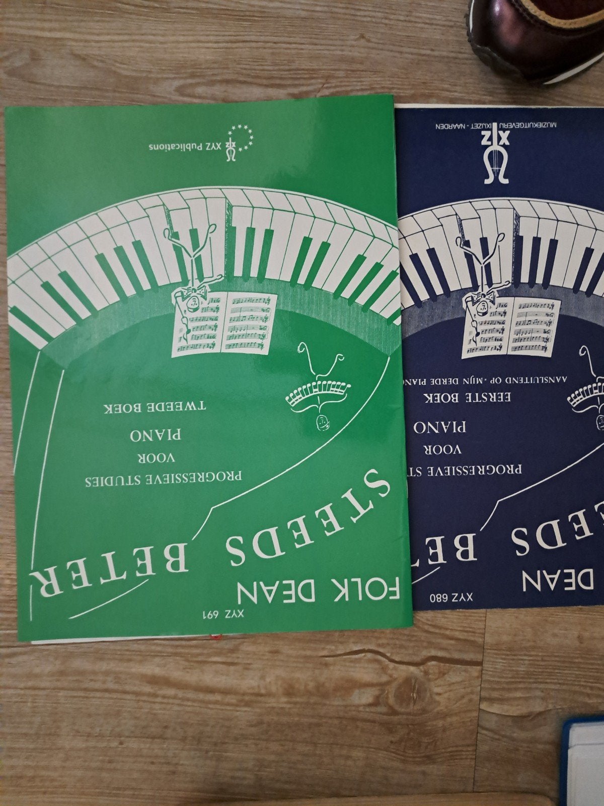 Steeds Beter Pianoboeken - Deel 1 en 2. 1 & 2 (Folk Dean), Gebruikt, Overige genres, Les of Cursus, Ophalen of Verzenden