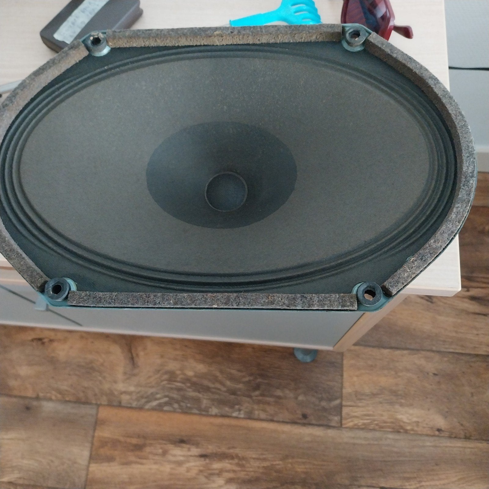 Ovale speaker - Gebruikt uit oude buizen radio., Ophalen