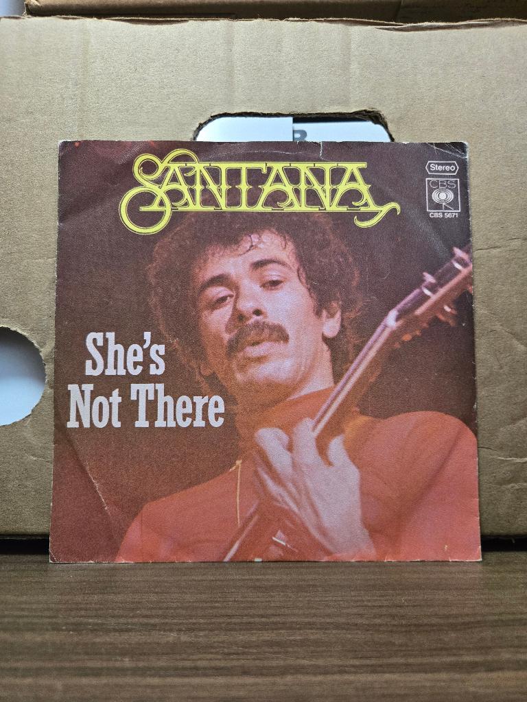 Santana - She's not there, 7 inch, Single, Ophalen of Verzenden, Pop