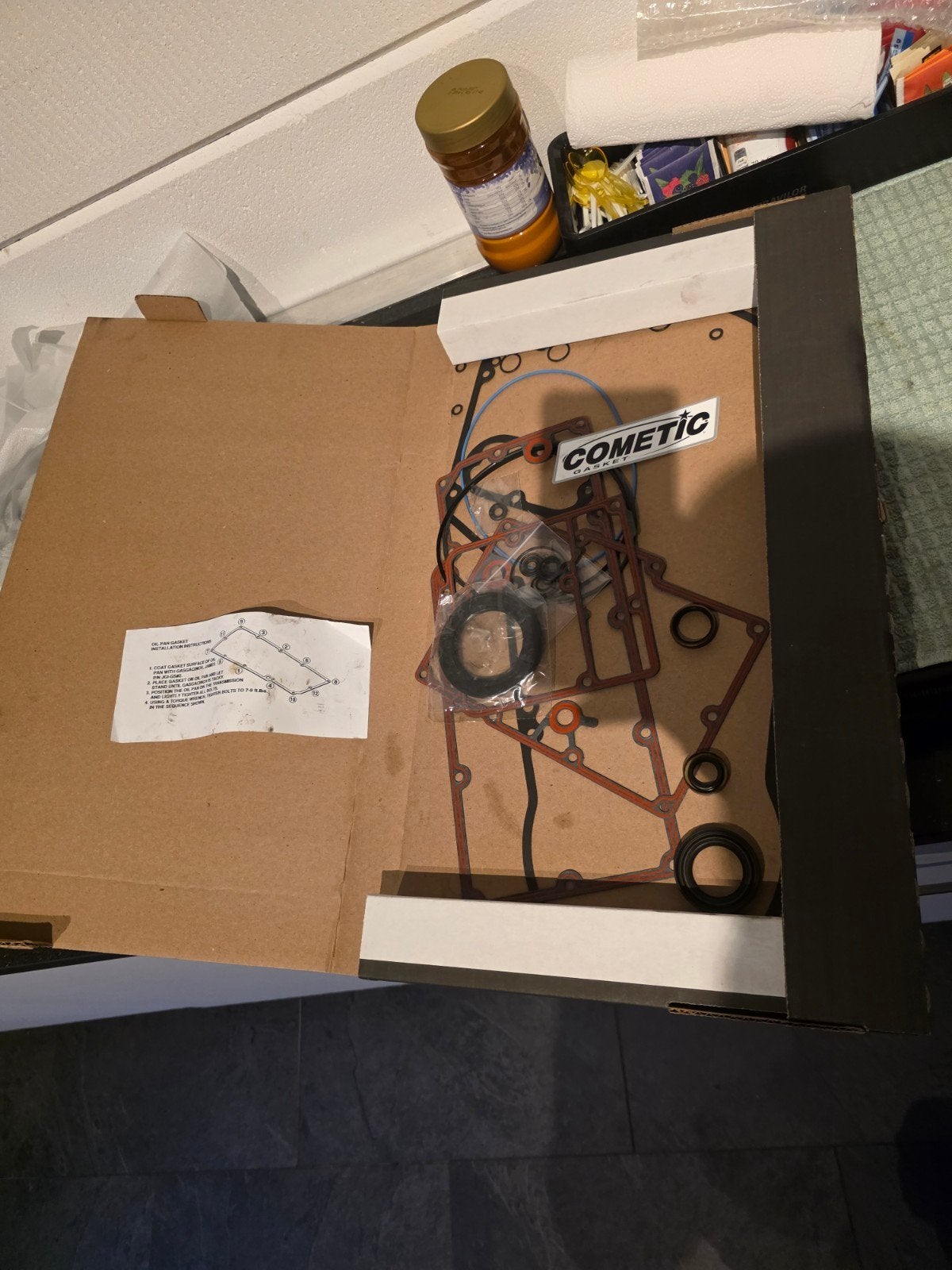 Cometic Pakking Set Harley Davidson FXST '94-06, Ophalen of Verzenden, Nieuw