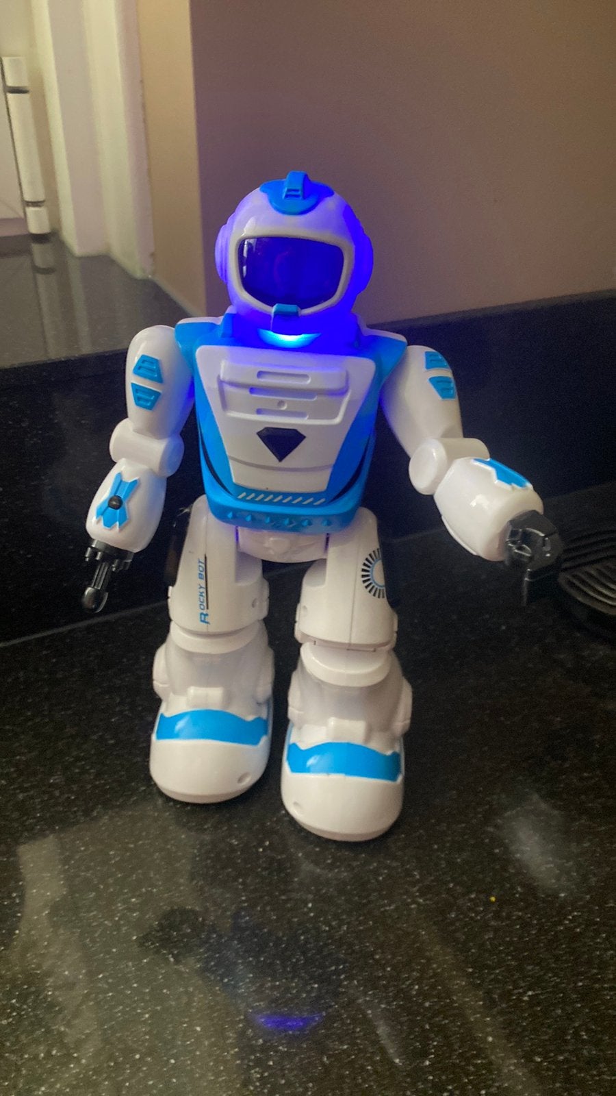 Interactieve robot met licht, Ophalen, Zo goed als nieuw