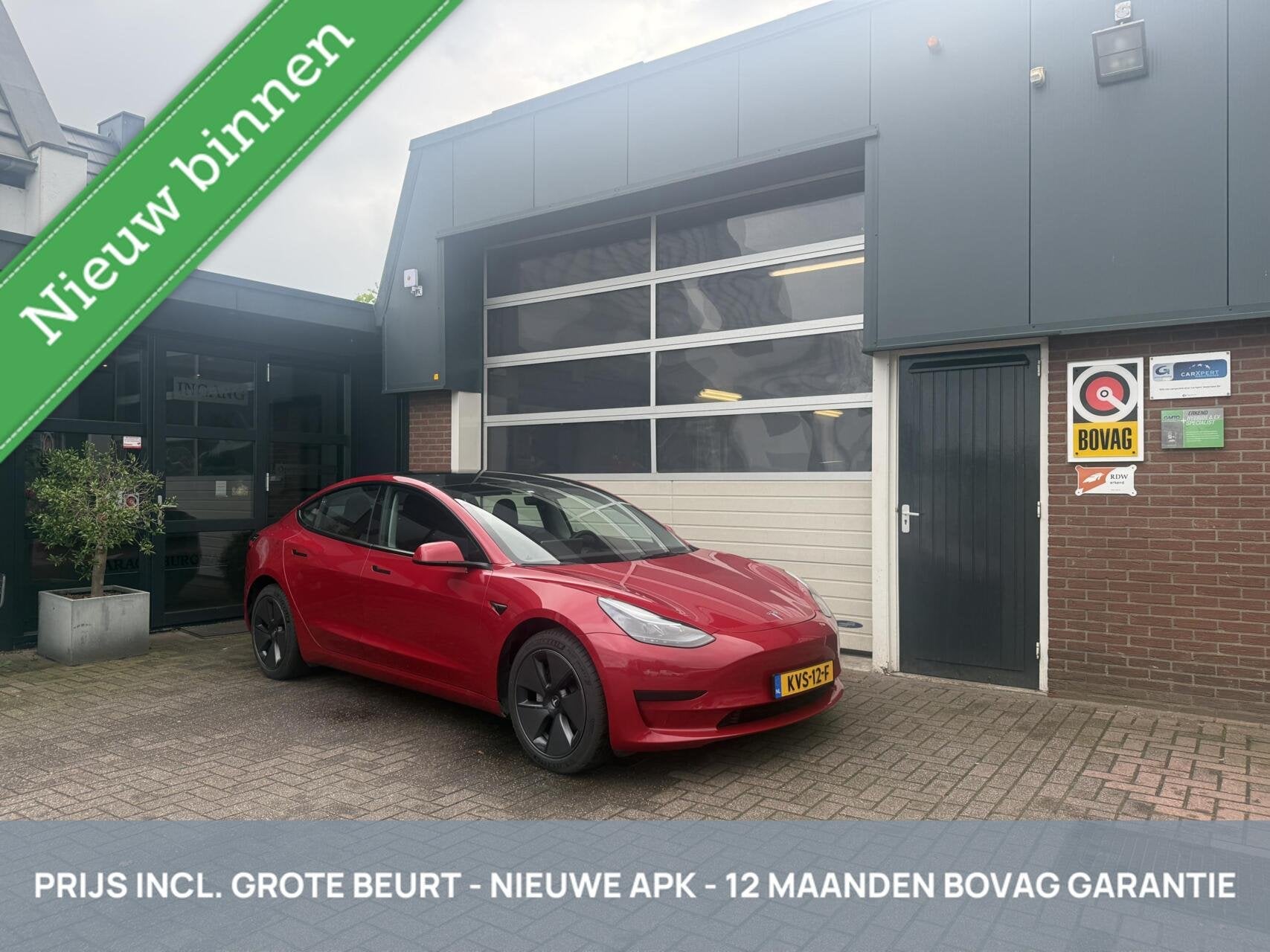 Tesla Model 3 Standard RWD Plus 60 kWh 36.000KM! SOH 92.7% *, Auto's, Automaat, Achterwielaandrijving, Gebruikt, Zwart