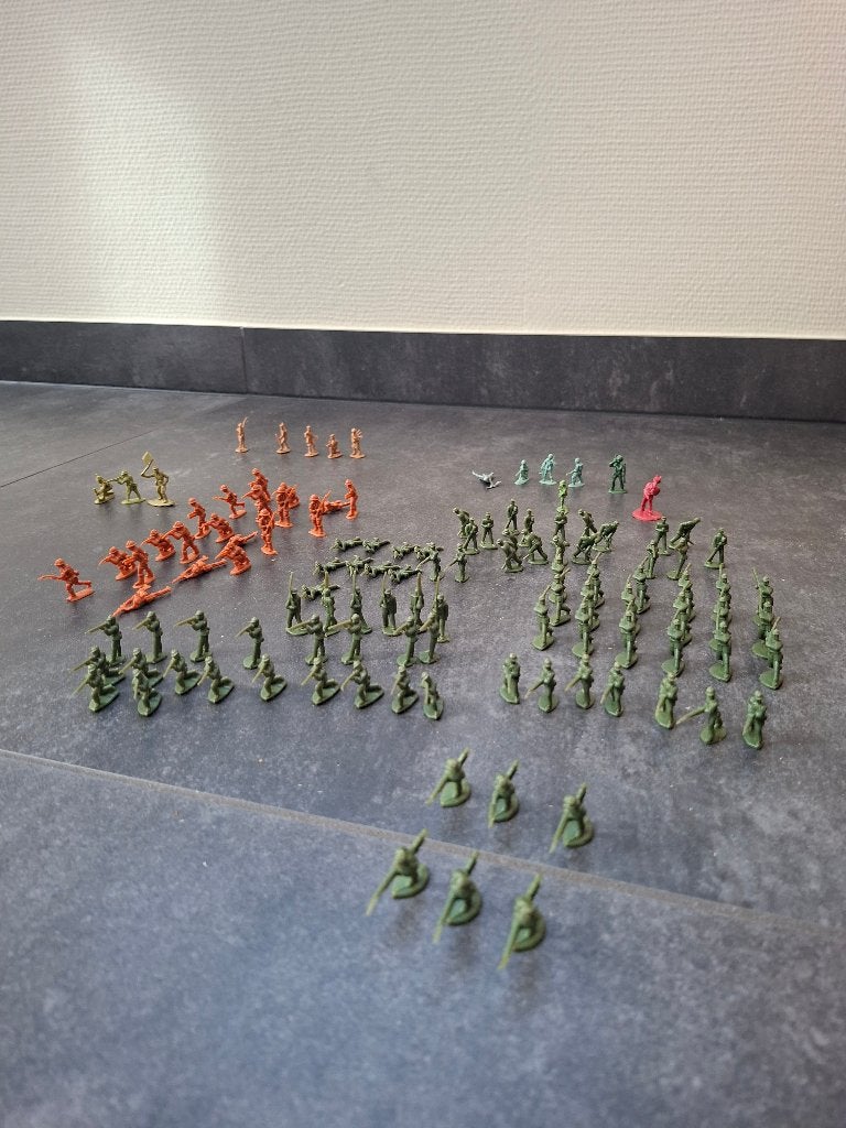 Plastic mini soldaatjes, Verzamelen, Ophalen of Verzenden, Zo goed als nieuw