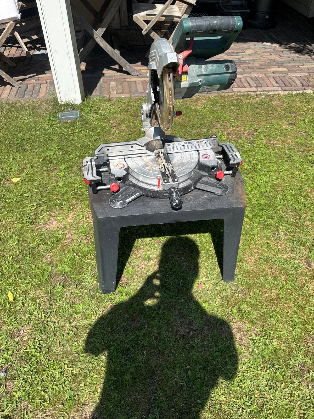 Metabo afkortzaag - Krachtige zaag voor precisiewerk, Doe-het-zelf en Verbouw, Gereedschap | Zaagmachines, Gebruikt, 70 mm of meer