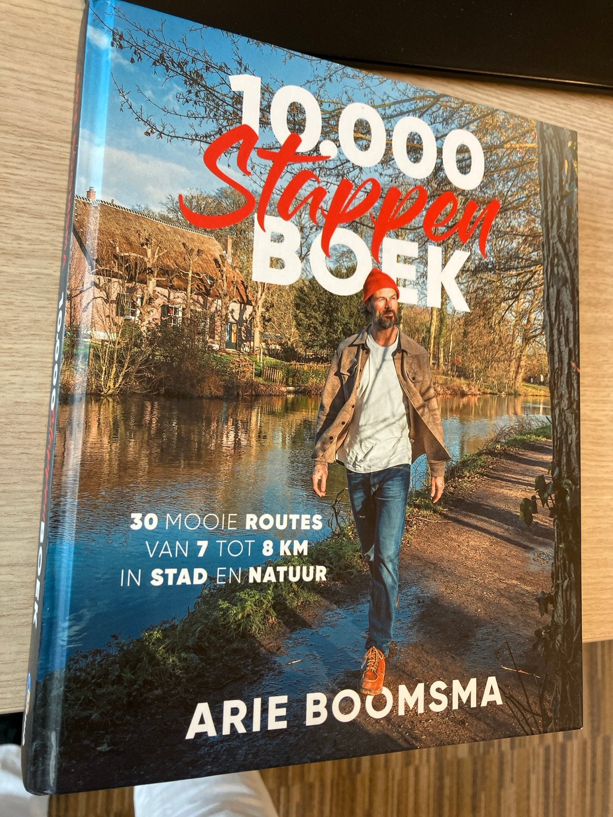 10.000 Stappen Boek - Arie Boomsma (Wandelgids), Overige merken, Fiets- of Wandelgids, Europa, Nieuw