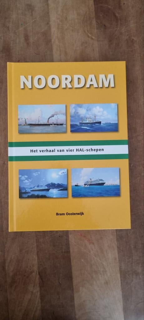 Noordam: Het verhaal van vier HAL-schepen - Bram Oosterwijk, Ophalen of Verzenden, Gelezen, Bram Oosterwijk, Boot