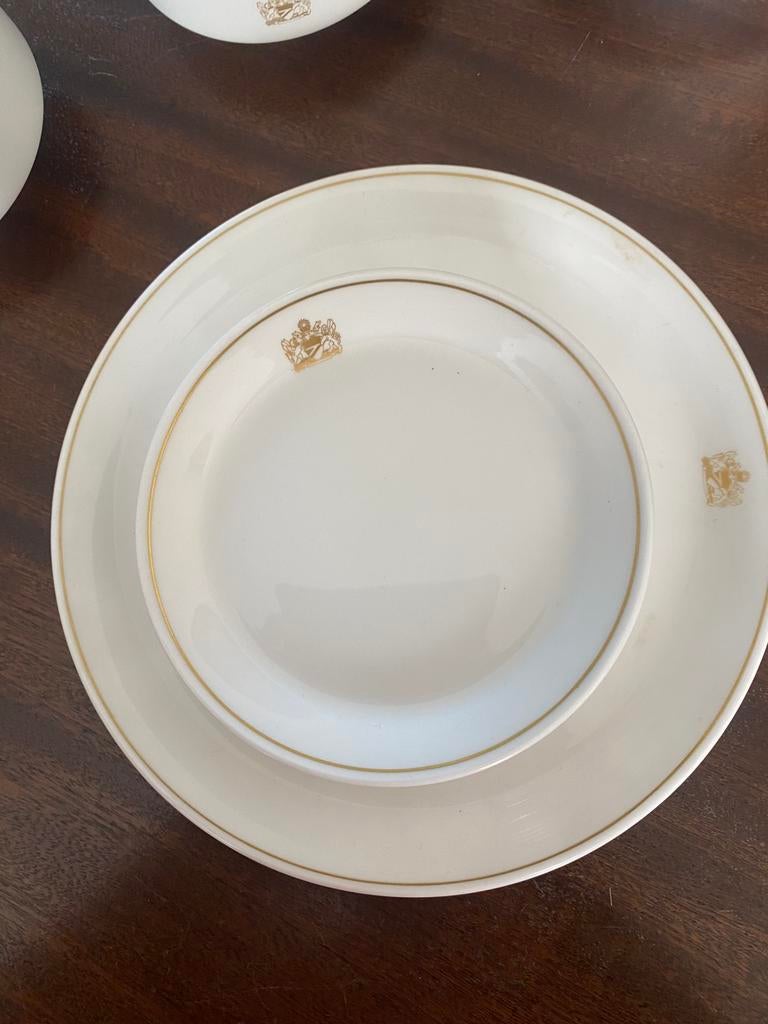 Dessert set van britisch Airways, Ophalen of Verzenden