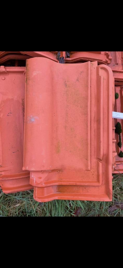 Dakpannen Nelskamp F15, Doe-het-zelf en Verbouw, Dakpannen en Dakbedekking, Ophalen, Gebruikt, Steen of Klei, 5 tot 10 m²