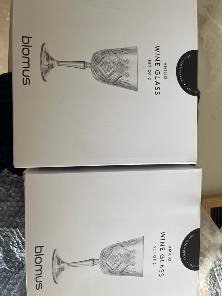 Blomus Amilio Wijnglazen - Nieuw in doos (6 stuks), Ophalen of Verzenden, Zo goed als nieuw, Overige typen
