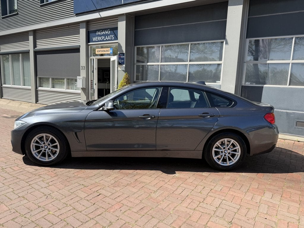 BMW 4 Serie Gran Coupé 418d High Executive Bj 2015 136pk De, Auto's, BMW, 745 kg, 4 cilinders, 1465 kg, Bedrijf
