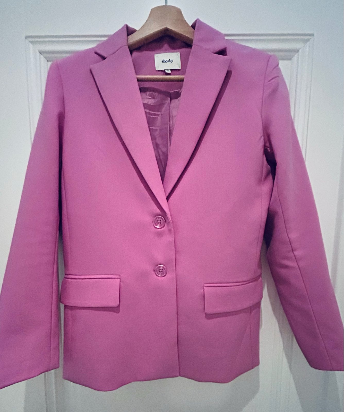 Shoeby roze blazer maat Xs, Kleding | Dames, Maat 38/40 (M), Ophalen of Verzenden, Zo goed als nieuw, Jasje