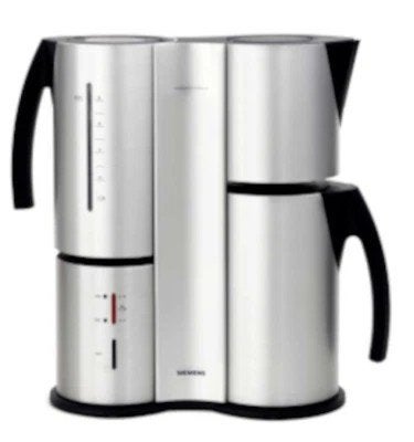 Siemens Porsche Design koffiezetapparaat - collector's item!, Ophalen, Gebruikt, Gemalen koffie, Combi