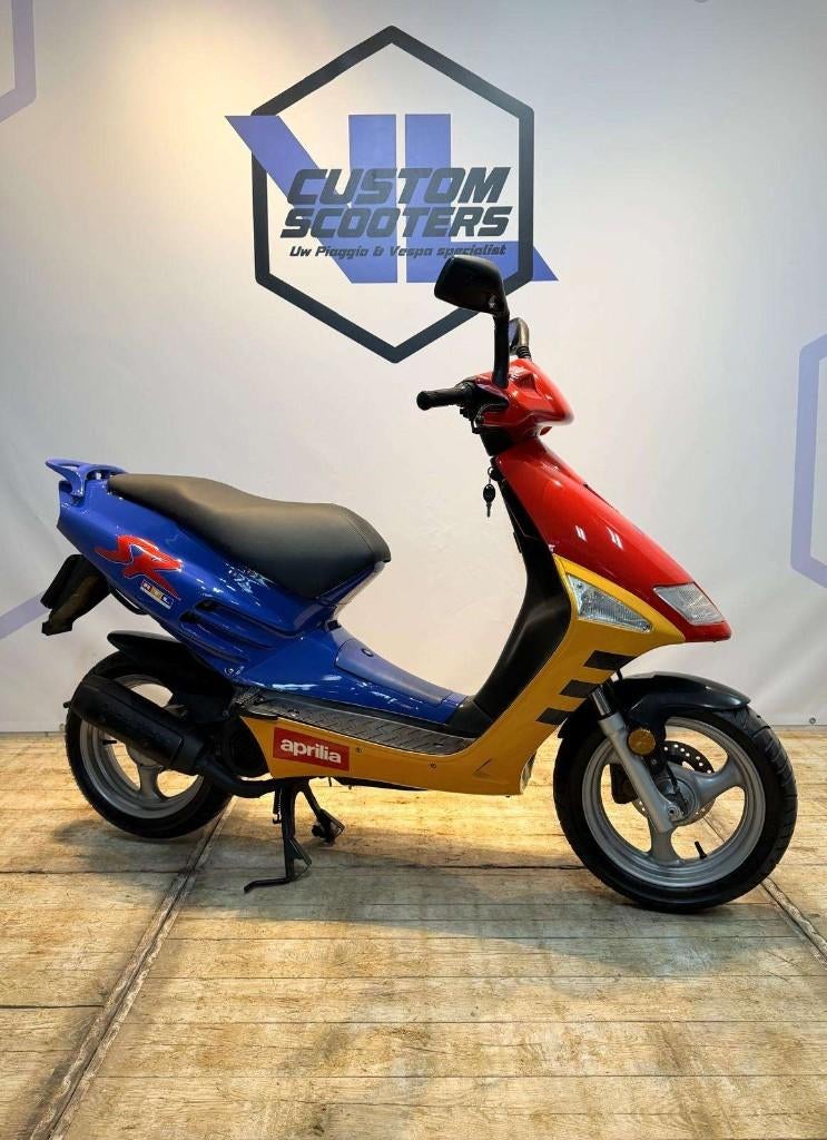Aprillia SR 50 Viper (RTL Television) 45km brom scooter, SR 50, Ophalen of Verzenden, Zo goed als nieuw, 7005AM