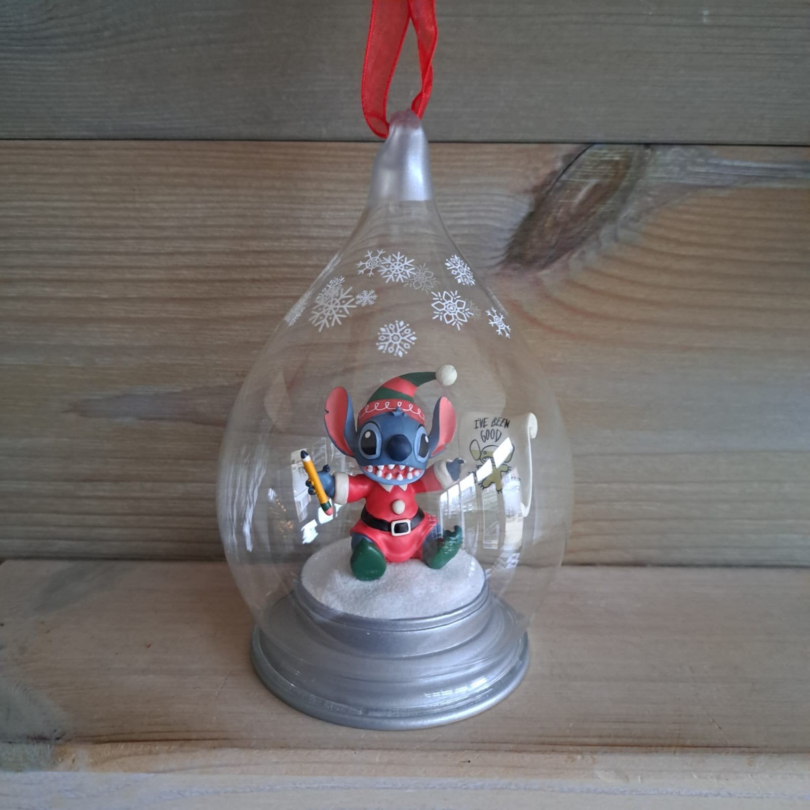 Disney Limited edition Stitch kerst ornament, Ophalen of Verzenden, Overige figuren, Nieuw, Beeldje of Figuurtje