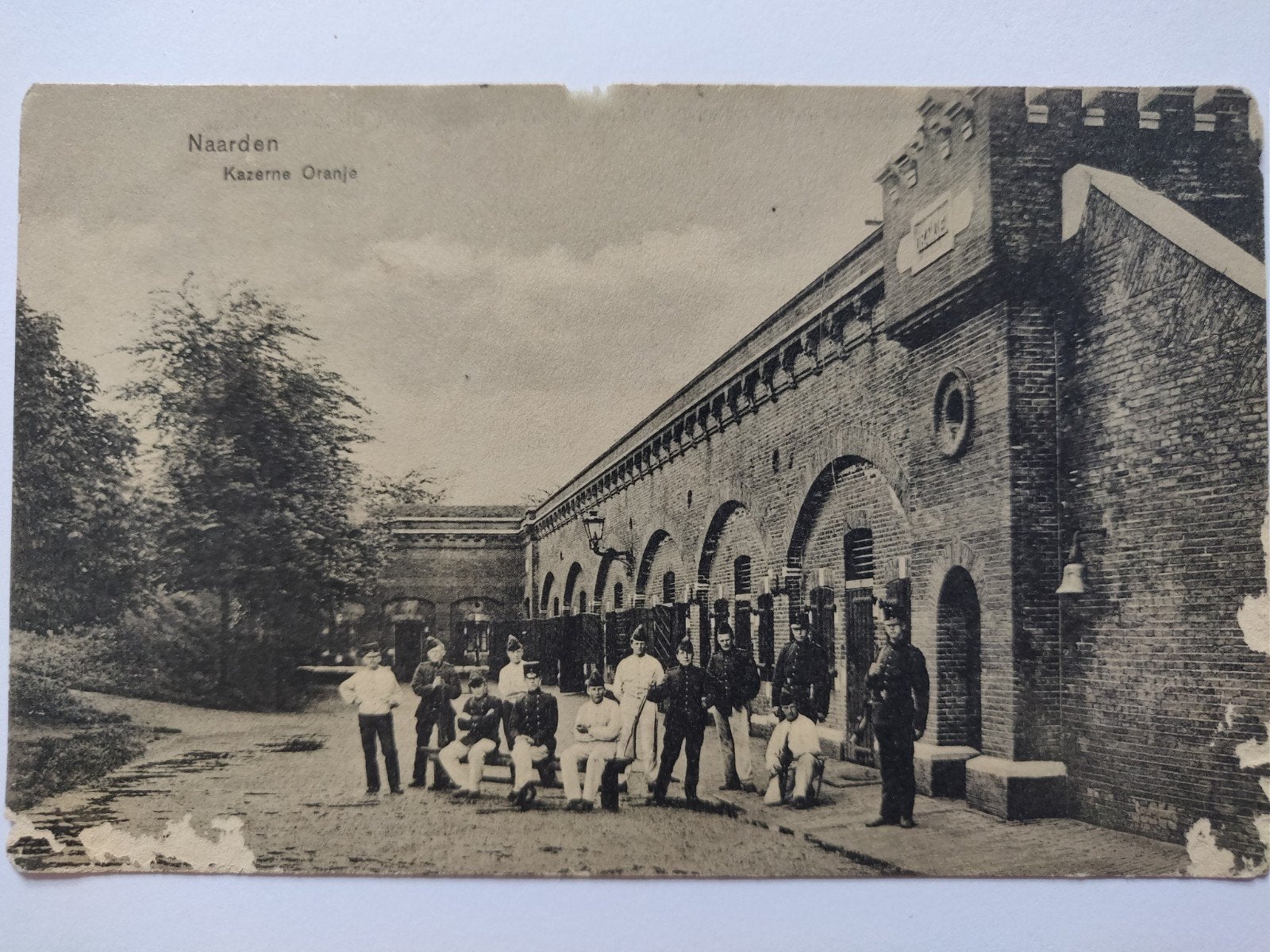 g12 naarden 1913 militair, Verzamelen, Ophalen of Verzenden, 1920 tot 1940, Noord-Holland