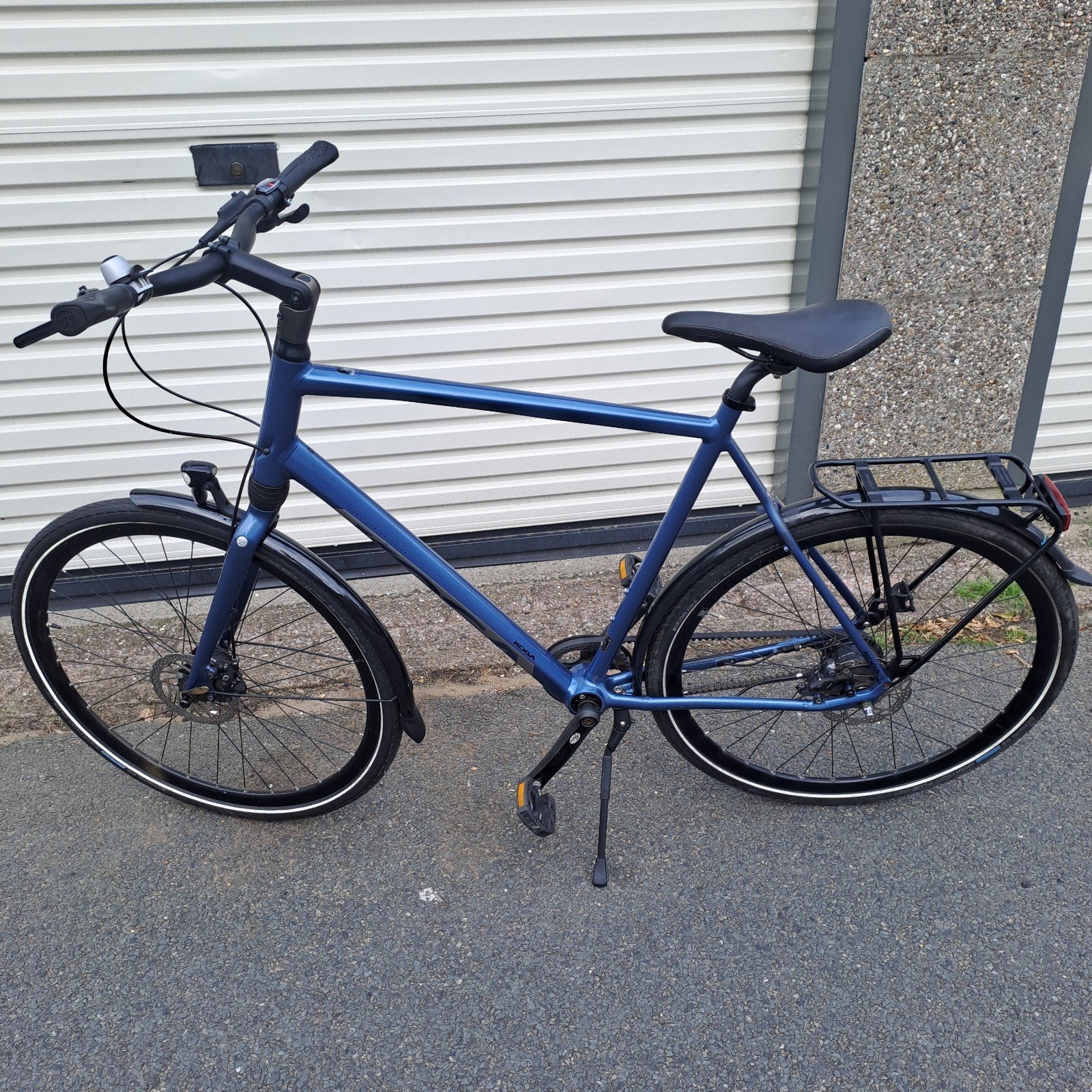 Koga herenfiets F3 6.0 4.0 riem aandrijving  8 versnellingen, Gebruikt, Versnellingen, 61 tot 65 cm, Schijfrem