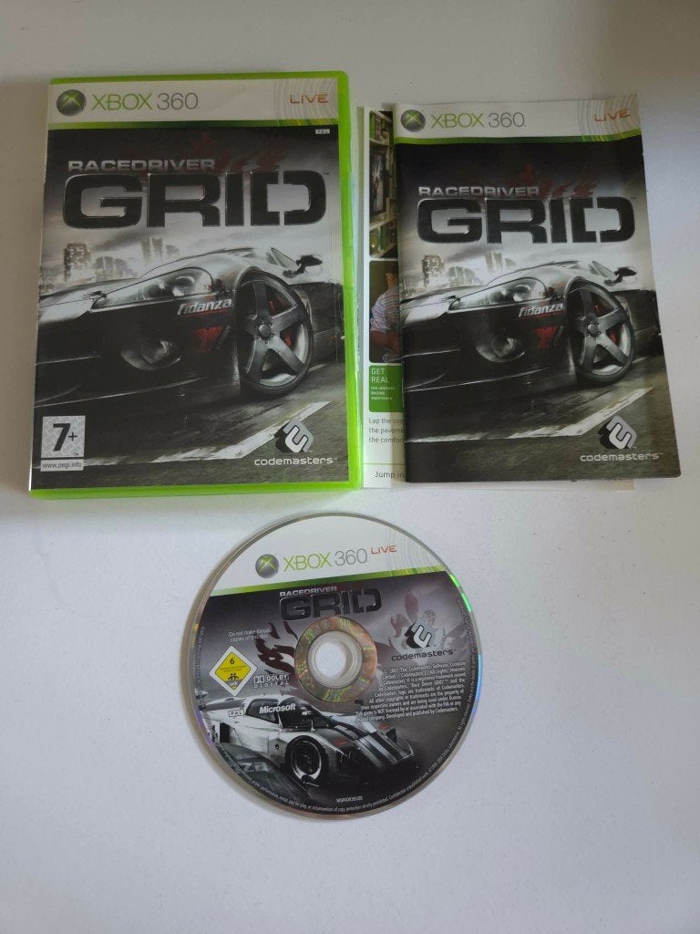 Xbox 360 - Racedriver Grid - 11213, 1 speler, Racen en Vliegen, Ophalen of Verzenden, Zo goed als nieuw