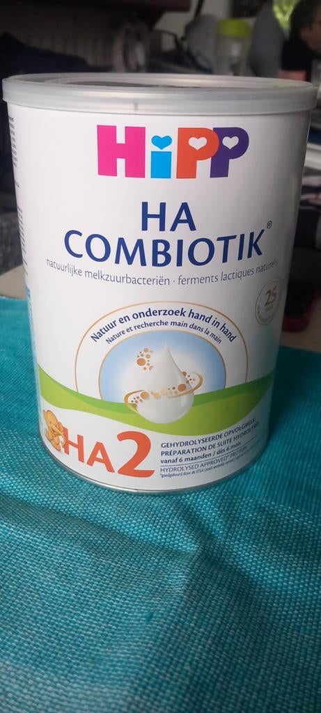 HiPP HA 2 Combiotik Hypoallergene Opvolgmelk, Ophalen of Verzenden