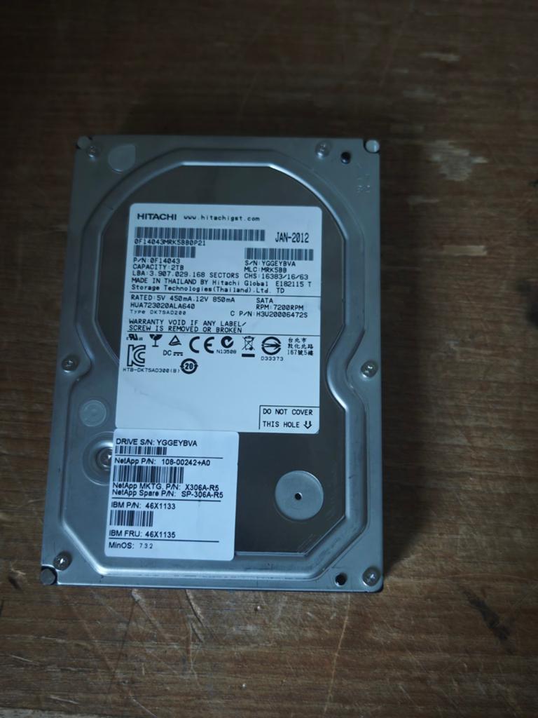2TB HDD SATA Harde Schijf - Uitstekend Werkend, Computers en Software, Harde schijven, Intern, 2TB, Gebruikt, Ophalen of Verzenden