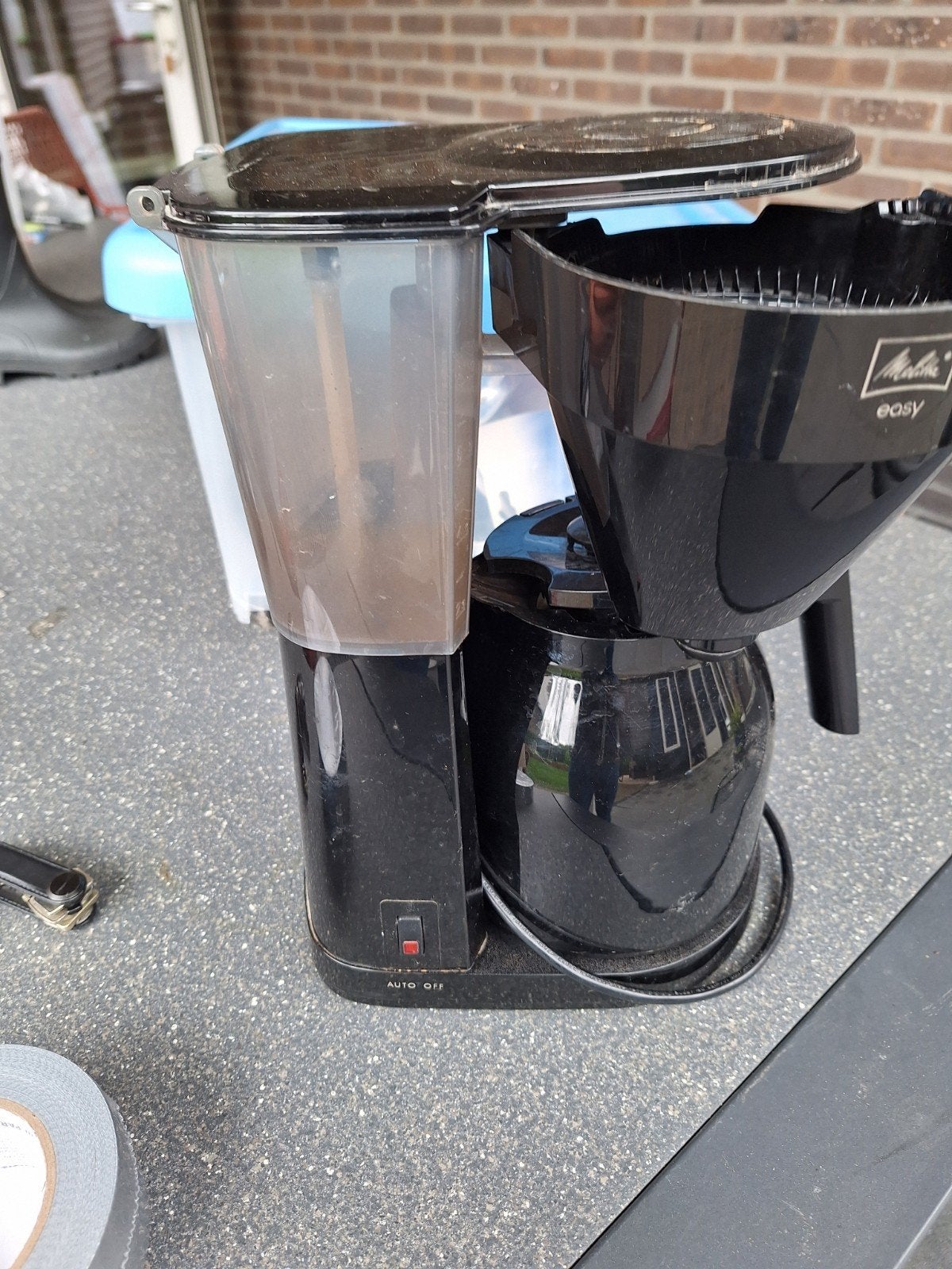 Melitta Easy koffiezetapparaat met thermoskan, Ophalen, Gebruikt, 10 kopjes of meer, Koffiemachine