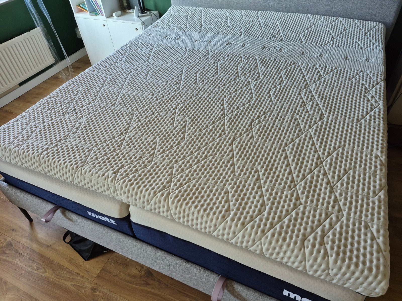 Emma Diamond topper 180x210, Ophalen, Gebruikt, 210 cm, Tweepersoons