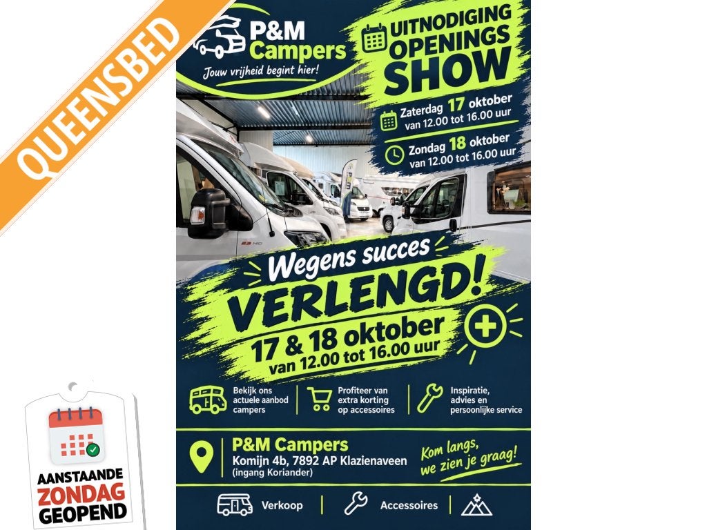 Sunlight T69L | Queensbed | luchtvering | 16 lm velgen, Fiat, 7 tot 8 meter, Bedrijf, Verwarmde buitenspiegels