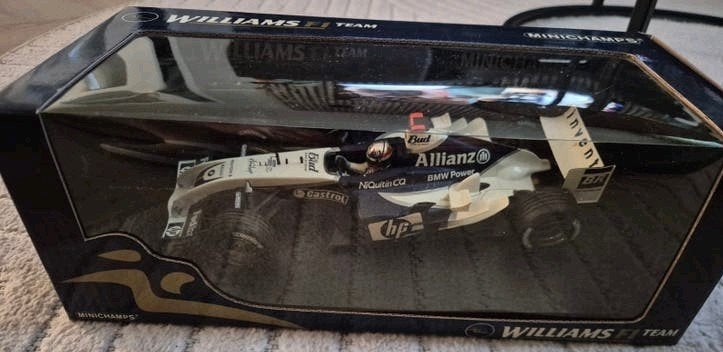Williams FW26 1:18 Montoya walrus neus. Zeldzaam, Ophalen of Verzenden, Zo goed als nieuw, Auto, MiniChamps