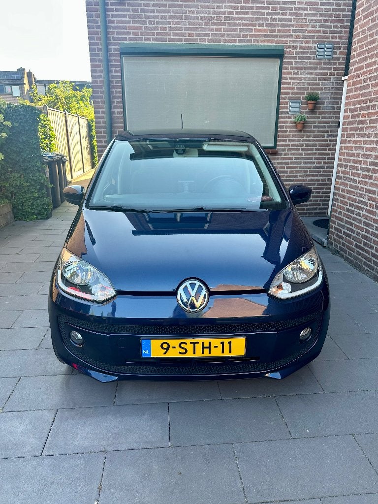Volkswagen up! 1.0 44KW/60PK 5-DRS 2013 Blauw, Voorwielaandrijving, Euro 5, Stof, 840 kg