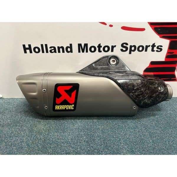 Yamaha MT-10 Akrapovic titanium uitlaat demper mt10 mt 10, Nieuw, Ophalen of Verzenden, Slovenie, Info@hollandmotorsports.nl