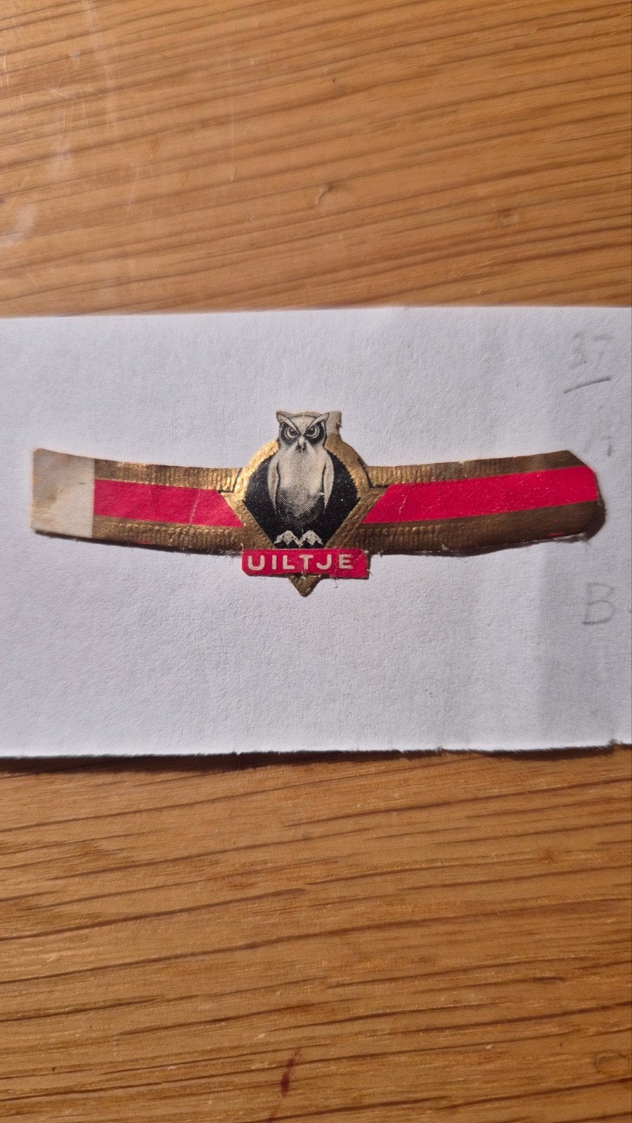 Sigarenbanden, Ophalen, Zo goed als nieuw, Sigarenbandjes