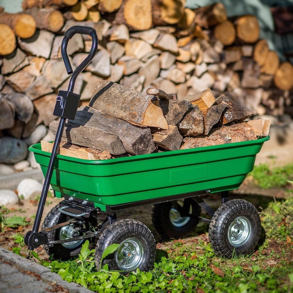 KADAX Garden Cart – Groen, Ophalen, Nieuw